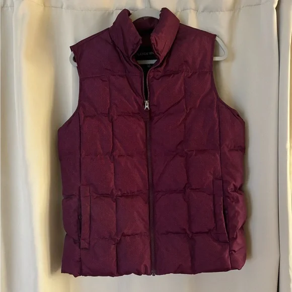 LAND’S END DOWN PUFFER VEST - Picture 1 of 4
